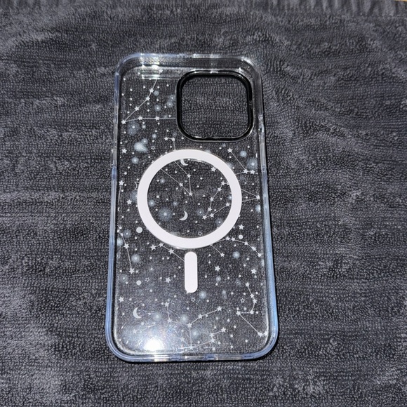 iPhone 15 Pro Max Casetify Starry Night Clear Phone Case - Picture 2 of 2
